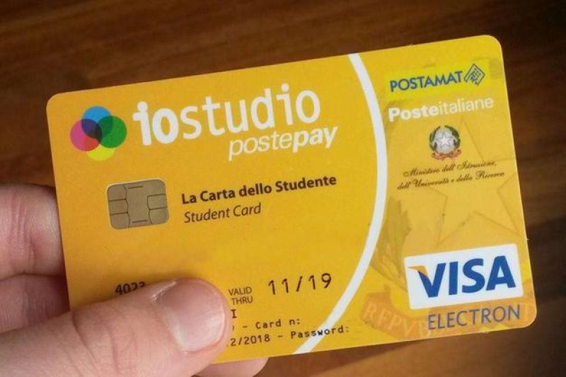 Io studio - La carta dello studente