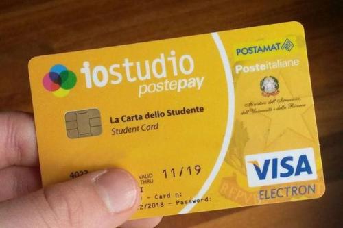 Io studio - La carta dello studente